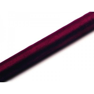 Paris Dekorace Organza hladká bordo 36cm/9m – Zboží Dáma