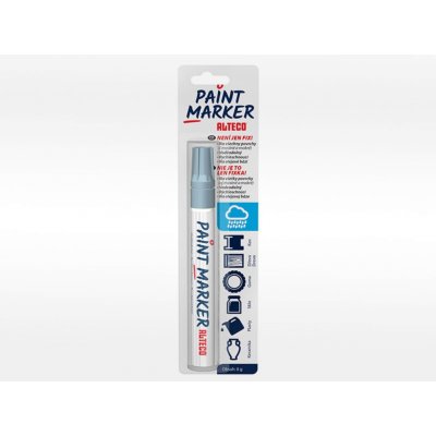 Alteco Paint Marker 8 g popisovač stříbrný 9554