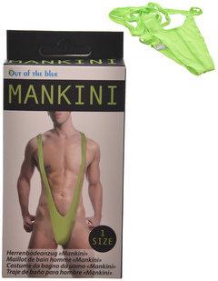Borat zelené Mankini