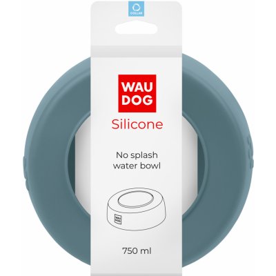 Waudog Silicone No Splash miska 0,75 l