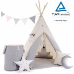 ELIS DESIGN set teepee stan pro děti béžový standard – Zbozi.Blesk.cz