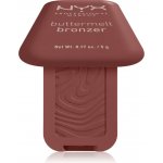 NYX Professional Makeup Buttermelt Bronzer vysoce pigmentovaný a dlouhotrvající bronzer 07 Butta Dayz 5 g – Zbozi.Blesk.cz