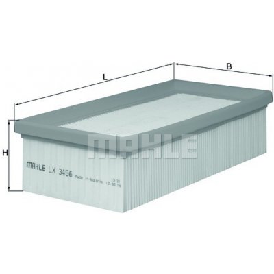 Vzduchový filtr MAHLE LX 3456 (LX3456) – Hledejceny.cz