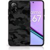 Pouzdro a kryt na mobilní telefon Realme PROTEMIO MY ART ochranný kryt pro Realme C67 BLACK CAMO (234) 83963