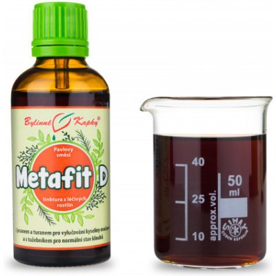 Bylinné kapky Pavlovy bylinné směsi metafit D 50 ml – Hledejceny.cz