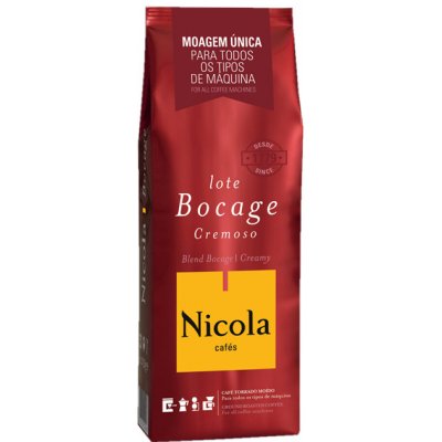 Nicola cafés Káva Bocage mletá 250 g – Hledejceny.cz