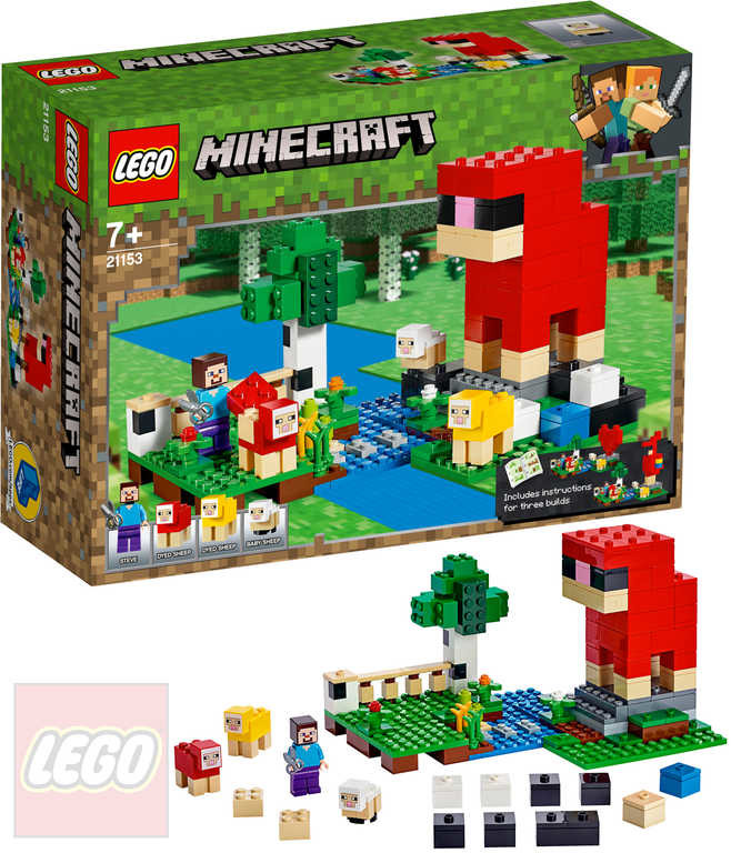 LEGO® Minecraft® 21153 Ovčí farma od 469 Kč - Heureka.cz