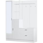 ASIR Předsíňová stěna DODO bílá – Zboží Dáma