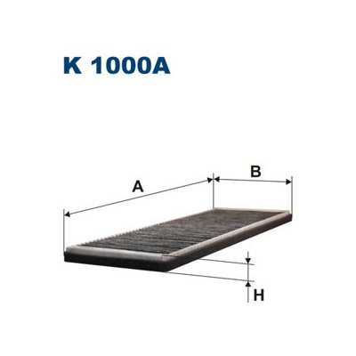 FILTRON Filtr, vzduch v interiéru K1000A – Hledejceny.cz