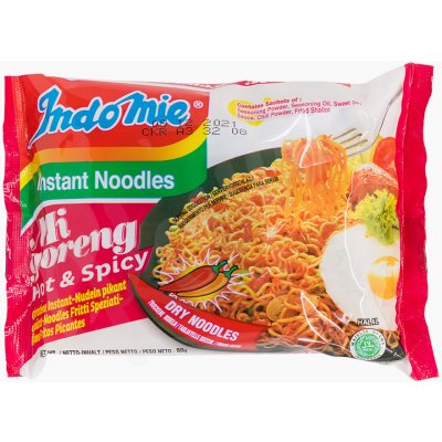 Indomie instantní nudlová polévka klasické smažené pálivé 80 g – Zboží Dáma