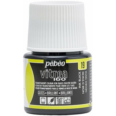Pébéo Vitrea 160 Barva na sklo Ink Black 45 ml 1 ks – Hledejceny.cz