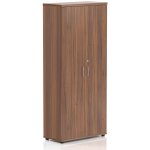 Lenza Vysoká skříň Visio 80 x 38,5 x 183,5 cm, ořech – Hledejceny.cz