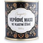 Čongrády Vepřové maso ve vlastní šťávě 300 g – Zboží Dáma