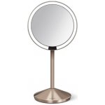 Simplehuman Sensor Tru lux LED osvětlení 10x zvětšení dobíjecí Rose Gold – Zbozi.Blesk.cz