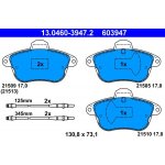 Sada brzdových destiček ATE 13.0460-3947 (AT 603947) -...