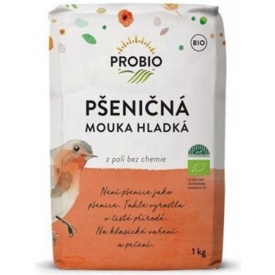 PROBIO Pšeničná mouka bílá hladká BIO 1000 g – Zboží Mobilmania