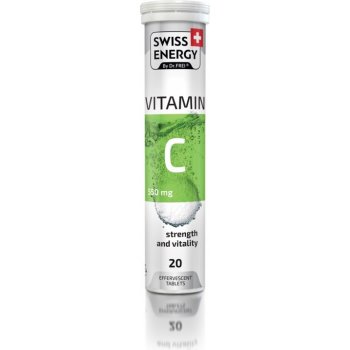 SWISS ENERGY Vitamín C 550 mg pro sílu a vitalitu, 20 šumivých tablet