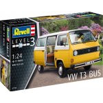 Revell VW T3 Bus Plastic ModelKit auto 07706 1:24 – Zboží Mobilmania