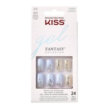 Kiss Gelové nehty 60665 Gel Fantasy 24 ks/bal.