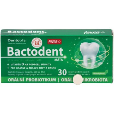 Favea Bactodent máta 30 tablet – Hledejceny.cz