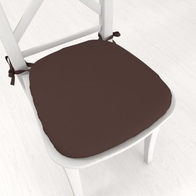 Biante Rongo RG-015 Tmavě hnědý 39 x 37 x 3 cm Oblý – Zboží Dáma