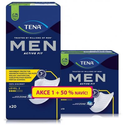 Tena 750883 Men Level 2 30ks – Zboží Dáma Tena 750883 Men Level 2 30ks – Zboží Dáma