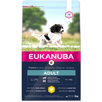 Eukanuba Adult Medium Breed 3 kg