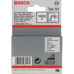 Nerezové sponky do sponkovaček Bosch PTK 3,6 LI, PTK 14 E Duotac, HT 14 a HMT 57 - 10x0.74x11.4mm, 1000ks, typ 53 (2609200216) – Hledejceny.cz