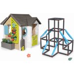 Smoby Set domeček pro zahradníka s 3patrovou prolézačkou Tower Kraxxl Garden House – Hledejceny.cz