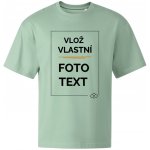 Oversized tričko s potiskem zelená – Hledejceny.cz
