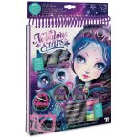 Nebulous Stars Kreativní návrhářský blok se šablonami nálepkami a pastelkami- Eclipsia fialová – Zboží Dáma Nebulous Stars Kreativní návrhářský blok se šablonami nálepkami a pastelkami- Eclipsia fialová – Zboží Dáma