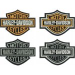 Nášivka Harley-Davidson velikost: velká, provedení: barevné – Zboží Dáma