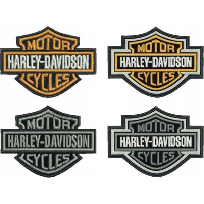 Nášivka Harley-Davidson velikost: velká, provedení: barevné – Zboží Dáma