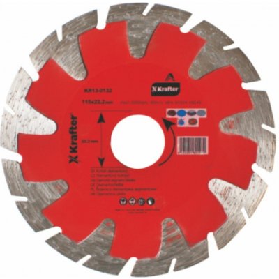 Kotouč diamantový KR13-013 – Rozměr: 115 x 22,2 mm – Hledejceny.cz