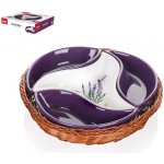 Banquet miska v košíku Lavender 4 díly OK 23 cm – HobbyKompas.cz