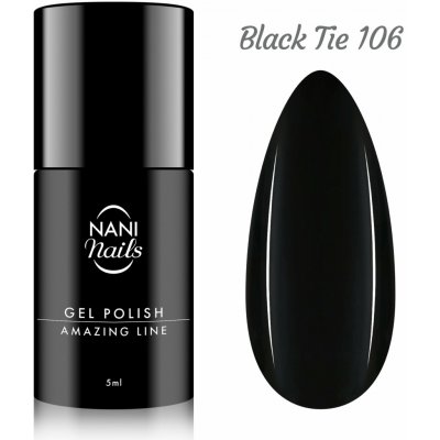 NANI gel lak Amazing LineBlack Tie 5 ml – Zboží Mobilmania