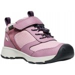 Keen Skua Mid Wp Children black plum/plum perfect – Zboží Dáma