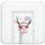 Ceba baby Podložka měkká Basic Crazy Lama 75 x 72 – Sleviste.cz