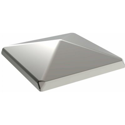 Stříška na sloupek, pozinkovaná 150x150, h34, t1,5mm, Zn – Sleviste.cz