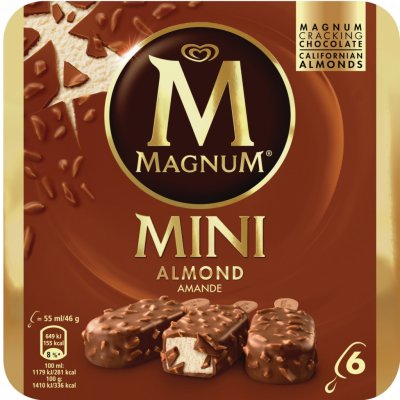 Magnum Mini Almond zmrzlina 6 x 60ml – Sleviste.cz