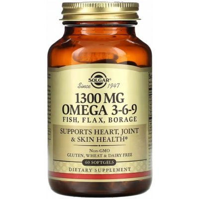 Solgar Omega 3-6-9 omega-3 kyseliny 60 ks – Hledejceny.cz