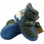 D.D.Step zimní kožené boty W029-52287A Royal Blue – Hledejceny.cz