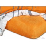 Dadka froté prostěradlo pomerančové 90x200x15 – Hledejceny.cz
