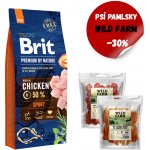 Brit Premium By Nature Sport Chicken 15 kg – Zboží Mobilmania