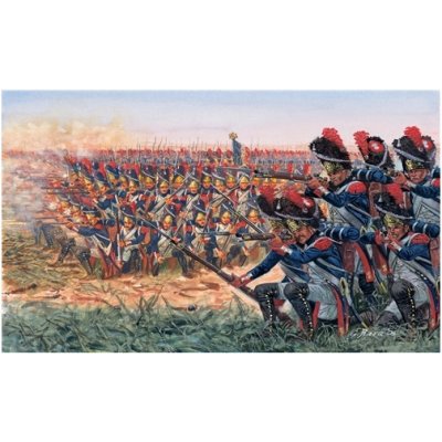 Corfix Model Kit 6072 NAPOLEONIC WARS: FRENCH GRENADIERS 1:72 – Zbozi.Blesk.cz