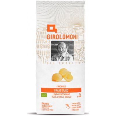 GIROLOMONI Těstoviny conchiglie semolinové 0,5 kg