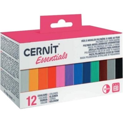 Cernit Polymerová hmota Basic 12 x 25 g – Hledejceny.cz