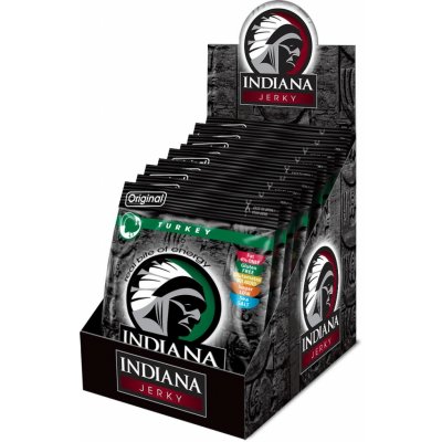 Indiana Turkey Jerky Original 250 g – Zboží Mobilmania