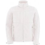 B&C Hooded Softshell /men bunda s kapucí bílá – Zboží Mobilmania