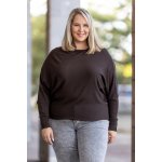 Italy fashion Úpletový svetr IRENE Černá – Zboží Mobilmania